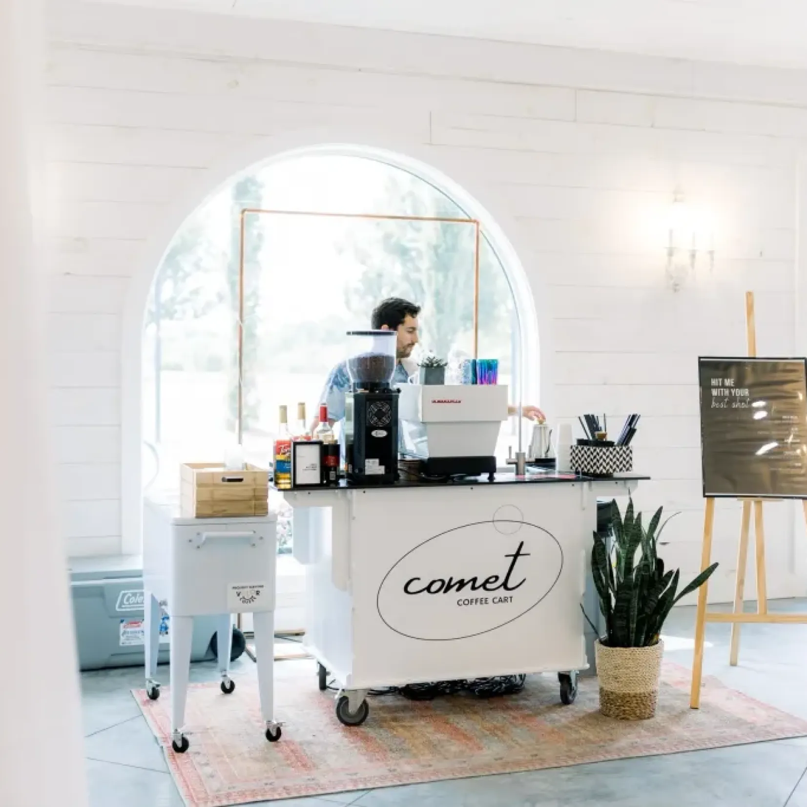 Comet Coffee Cart image